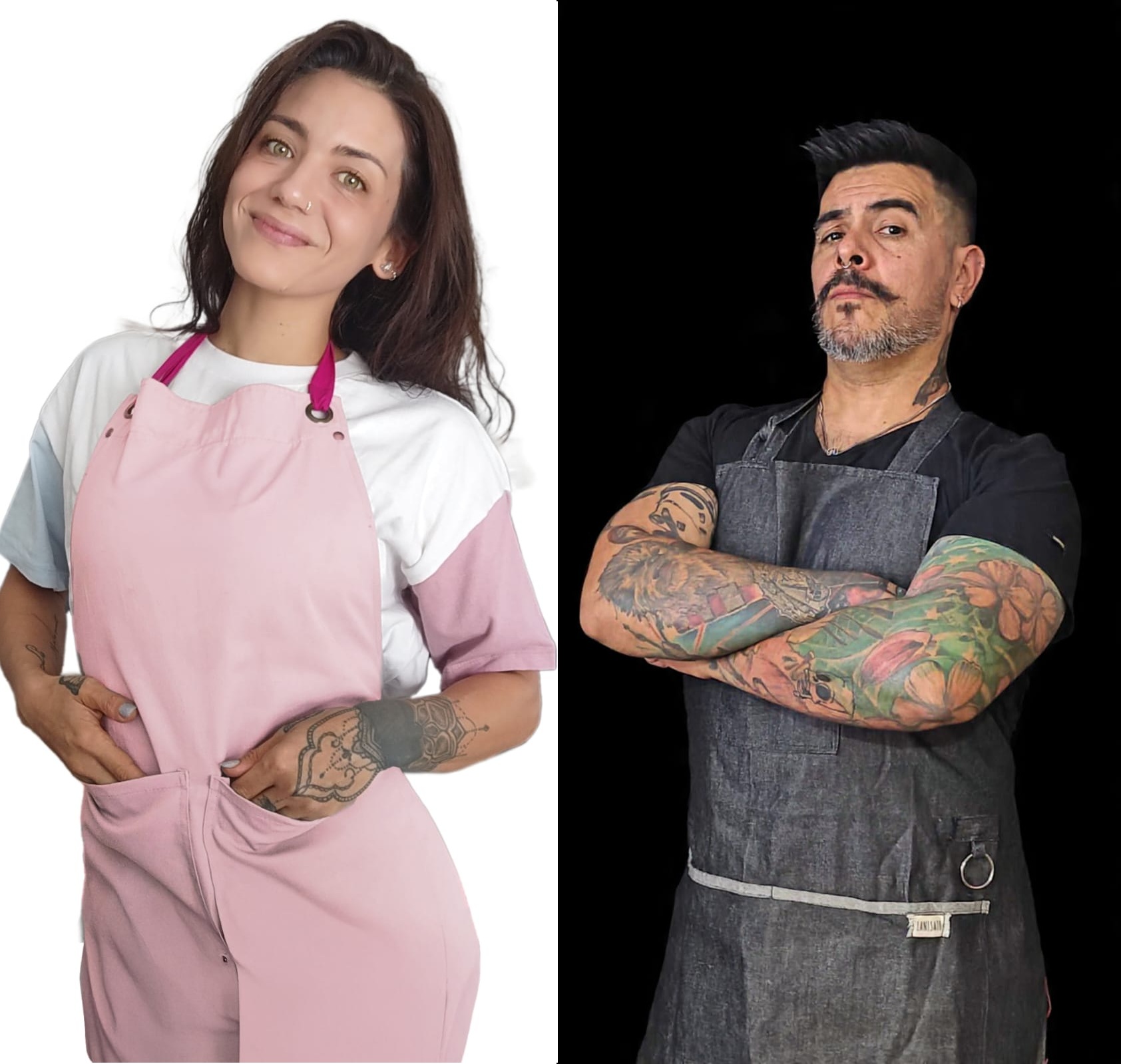 Florencia Menescaldi y Pablo Galván